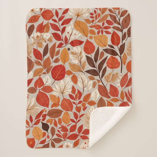 秋のタペストリー シェルパブランケット (正面)
