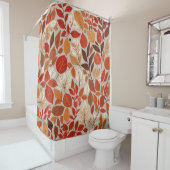 秋のタペストリー シャワーカーテン (インサイチュ)