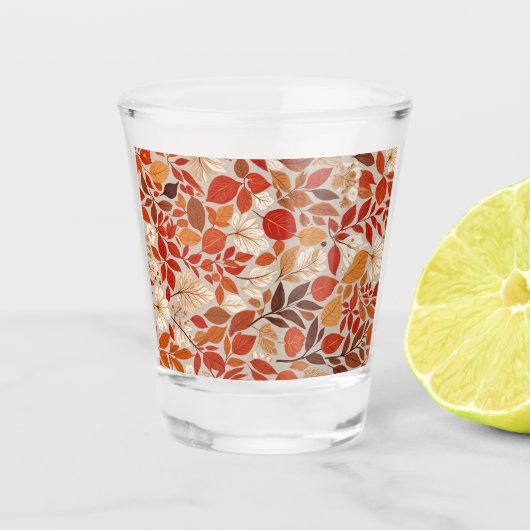 秋のタペストリー ショットグラス (正面)