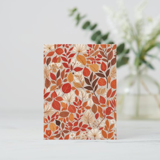 秋のタペストリー ポストカード (スタンド正面)