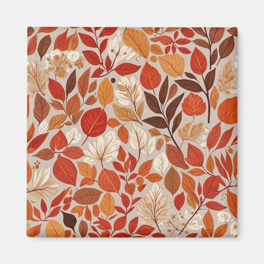 秋のタペストリー マグネット (正面)