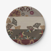 秋のタペストリーII ペーパープレート (正面)