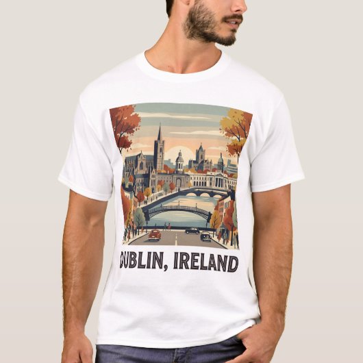 秋のダブリン Tシャツ (正面)
