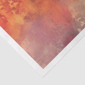 秋のダマスクの背景 薄葉紙 (詳細)