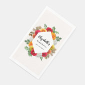 秋のダリア フラワー 秋のブライダルシャワー (コーナー)