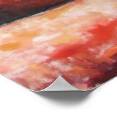 秋のダンサー – キャンバス印刷 ポスター (角)