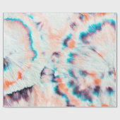 秋のダーティーアート落書き。絞り染め志堀。ボルド  ラッピングペーパー (フラット)