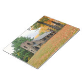 秋のチャペル ノートパッド (アングル)