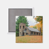 秋のチャペル マグネット (正面/裏面)