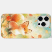 秋のチャームと狐 Case-Mate iPhoneケース (裏面 (横))