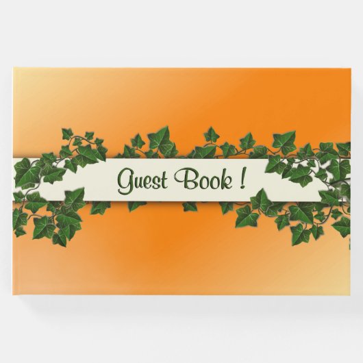 秋のツル ゲストブック (正面)
