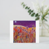 秋のティーゼル ポストカード (スタンド正面)