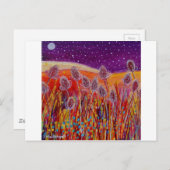 秋のティーゼル ポストカード (正面/裏面)