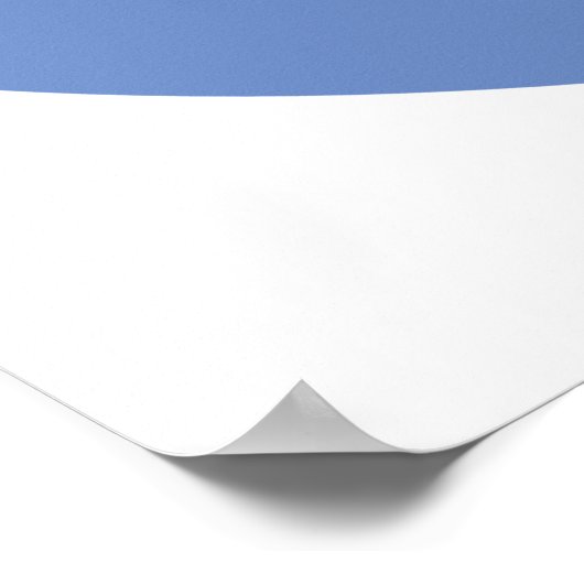 秋のテディベア ポスター (角)