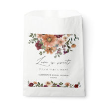 秋のテラコッタ ワインレッド フラワー ラブ イズ スウィート