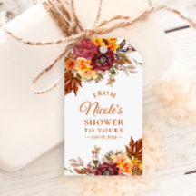 秋のテーマの「From My Shower To Yours」タグ