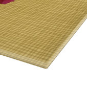 秋のテーマガラス板 カッティングボード (角)