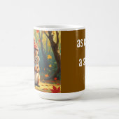 秋のテーマコーヒーマグ | 秋リス コーヒーマグカップ (中央)