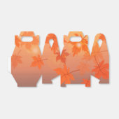 秋のデザインと葉メープル効果 フェイバーボックス (折り畳みなし)