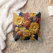 秋のデザイン枕 クッション (ブランケット)