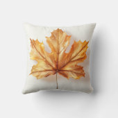 秋のデザイン枕 クッション (裏面)