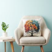 秋のデザイン枕 クッション (椅子)