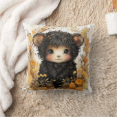 秋のデザイン枕 クッション (ブランケット)