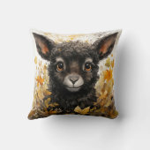 秋のデザイン枕 クッション (裏面)