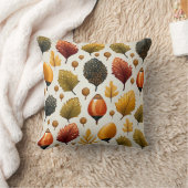 秋のデザイン枕 クッション (ブランケット)