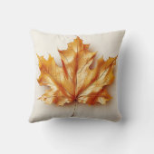 秋のデザイン枕 クッション (裏面)