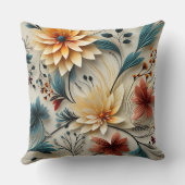 秋のデザイン クッション (裏面)