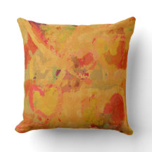 秋のトスカナ式色の抽象的なハートパターン