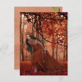 秋のトライアストはがき ポストカード (正面/裏面)