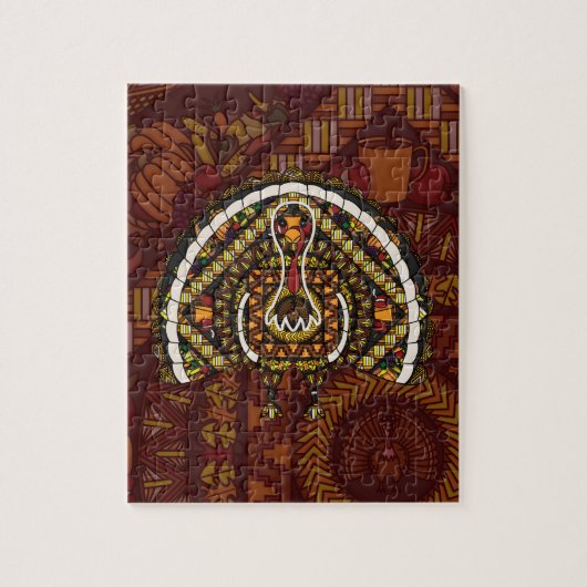 秋のトルコのパズル ジグソーパズル (縦)