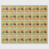 秋のトルコ ラッピングペーパー (フラット)