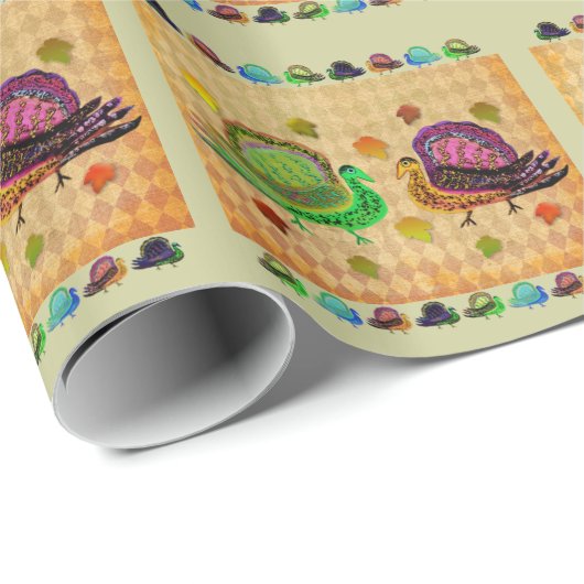 秋のトルコ ラッピングペーパー (ロールコーナー)