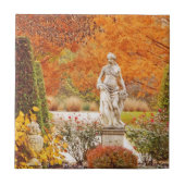 「秋のトレド植物園 タイル (正面)