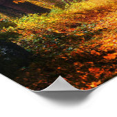 秋のトンネルのポスター ポスター (角)