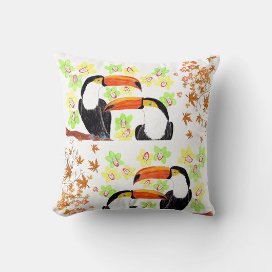 秋のトークンス クッション (正面)