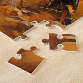 秋のドイツの羊飼い ジグソーパズル (側面)