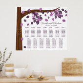 秋のナス落ち着葉き表 ポスター (キッチン)