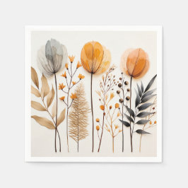 秋のナプキンス スタンダードカクテルナプキン