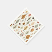 秋のナプキン スタンダードカクテルナプキン (角)