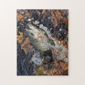 秋のニジマス ジグソーパズル (縦)