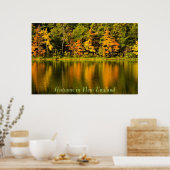 秋のニューイングランドプリント ポスター (キッチン)