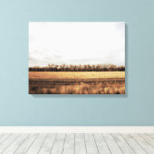 秋のネブラスカ キャンバスプリント (インサイチュ (ウッドフロア))