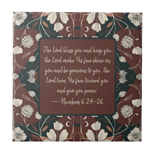 秋のノワールの花がカスタマイズ賛美可能 タイル (正面)