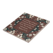 秋のノワールの花がカスタマイズ賛美可能 タイル (側面)