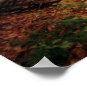 秋のハイキング ポスター (角)