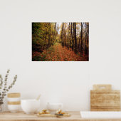 秋のハイキング ポスター (キッチン)